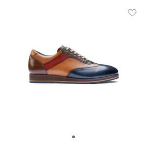 SEPOL Denver Leather Sneakers Sz 42